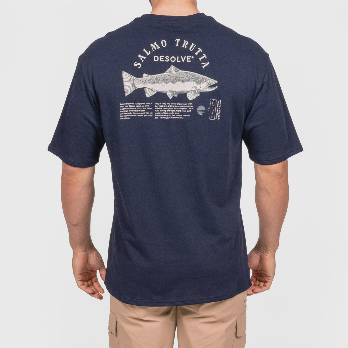 Desolve Trutta Tee - Navy